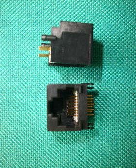 供應(yīng)rj45插座,rj45水晶頭母座,180度 90度測試母座價(jià)格 廠家 圖片